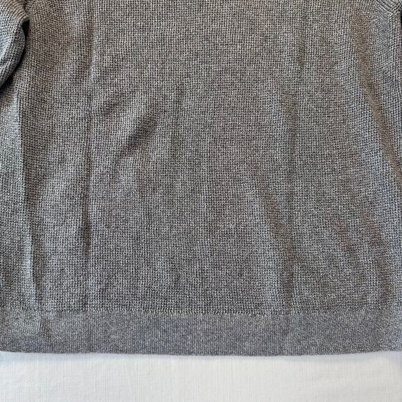 1901 Cotton Cashmere Blend Pullover Sweater Men's Size 2XL Heather Gray - Picture 7 of 10